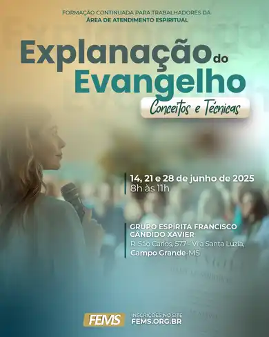 Explanação do Evengelho - Conceitos e Técnicas | Campo Grande