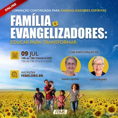 Família e Evangelizadores: educar para transformar