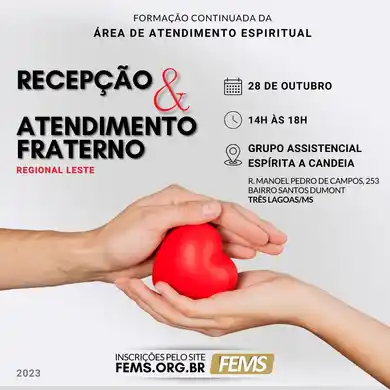 Formação Continuada da Área de Atendimento Espiritual