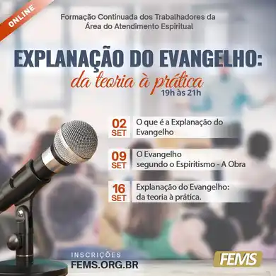 Formação Continuada dos Trabalhadores do Atendimento Espiritual