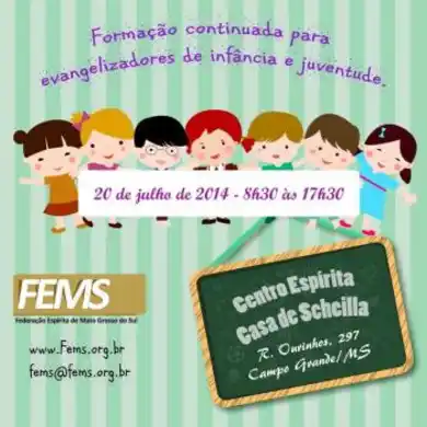 Formação continuada para evangelizadores de infância e juventude
