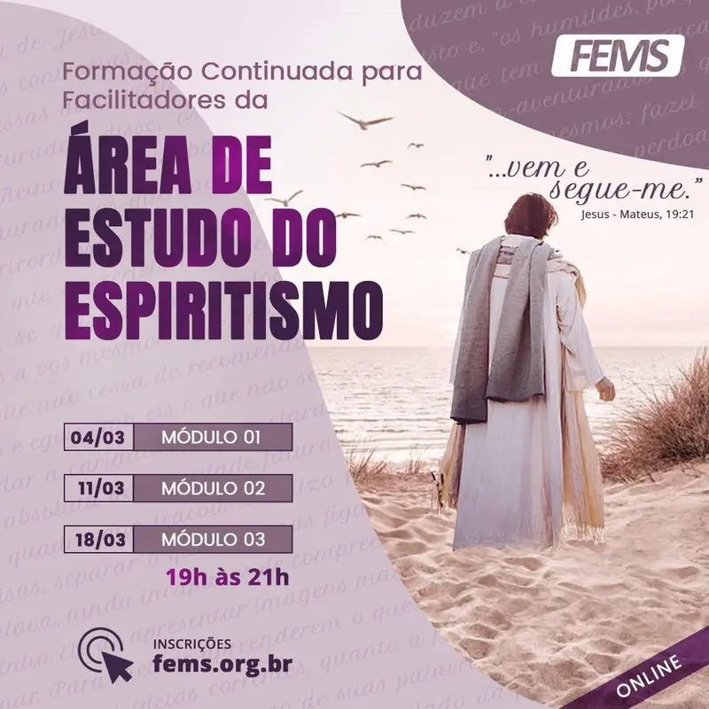 Formação Continuada para Facilitadores da Área de Estudo do Espiritismo