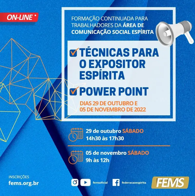 Formação Continuada para Trabalhadores da Área de Comunicação Social Espírita