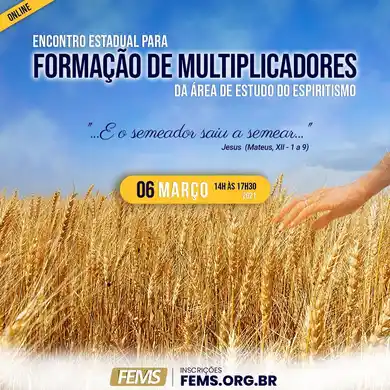 Formação de Multiplicadores da Área de Estudo do Espiritismo