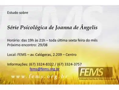Grupo de Estudos Série Psicológica Joanna de  Ângelis