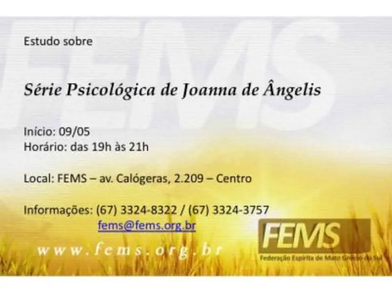 Grupo de Estudos sobre Série Psicológica de Joanna de Ângelis
