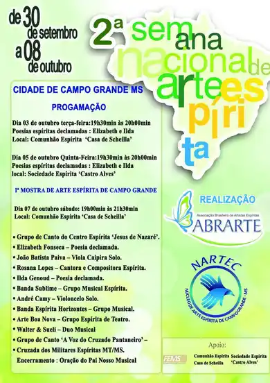 I Mostra de Arte Espírita de Campo Grande