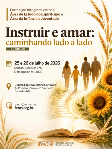 Instruir e amar: caminhando lado a lado | Dourados