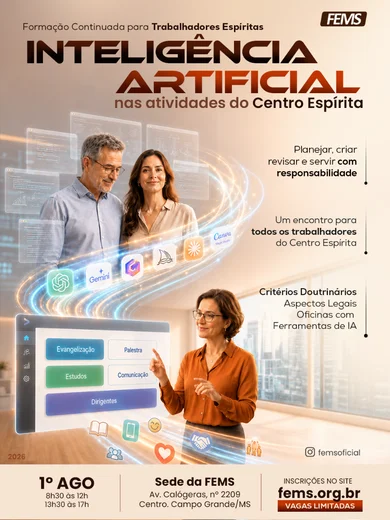 Inteligência artificial nas atividades do Centro Espírita 