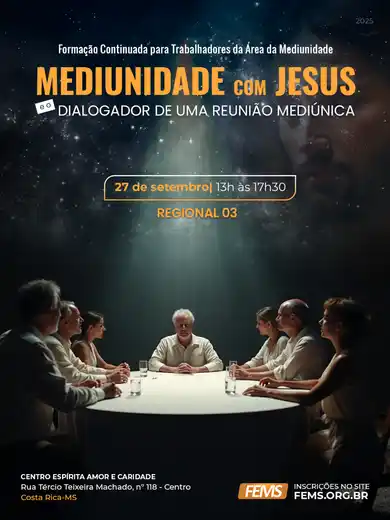 Mediunidade com Jesus e o Dialogador de uma Reunião Mediúnica | Costa Rica