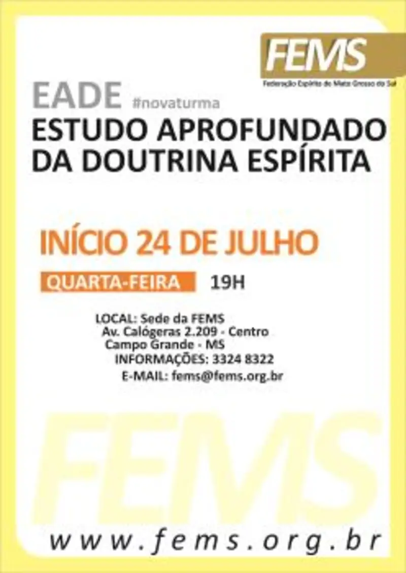 Nova turma de EADE