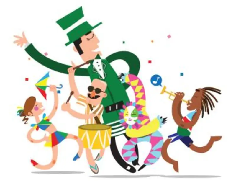 O carnaval no Rio