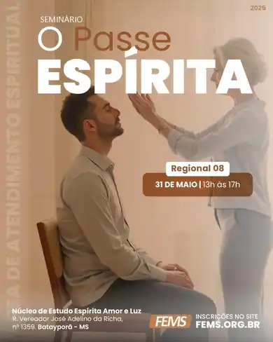 O Passe Espírita | Regional 08