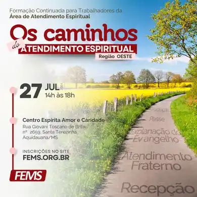 Os caminhos do Atendimento Espiritual | Aquidauana 2024