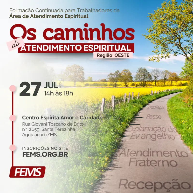 Os caminhos do Atendimento Espiritual | OESTE