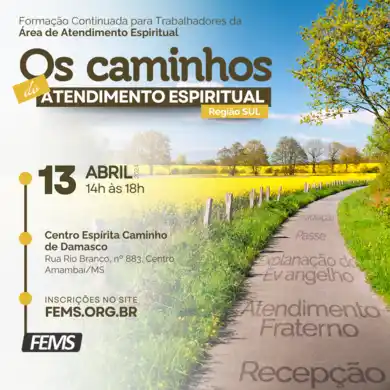 Os caminhos do Atendimento Espiritual | SUL
