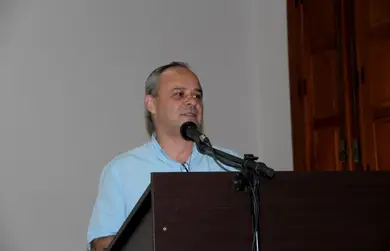Palestra com Álvaro Chrispino