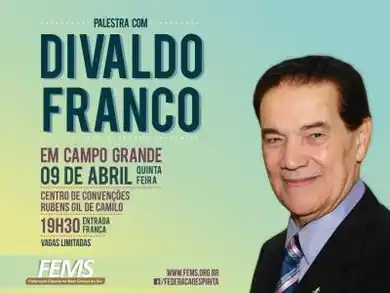 Palestra com Divaldo Franco em Campo Grande