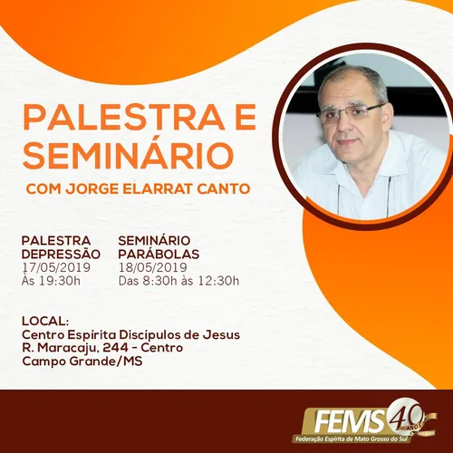 PALESTRA E SEMINÁRIO