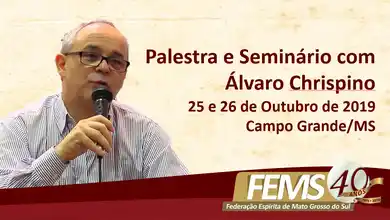 Palestra e Seminário com Álvaro Chrispino