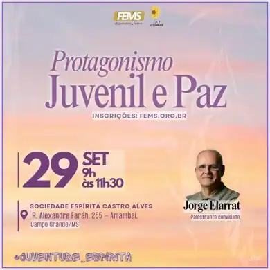 Protagonismo Juvenil e Paz | Encontro com a juventude Espírita