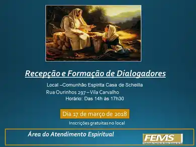 Recepção e Formação de Dialogadores