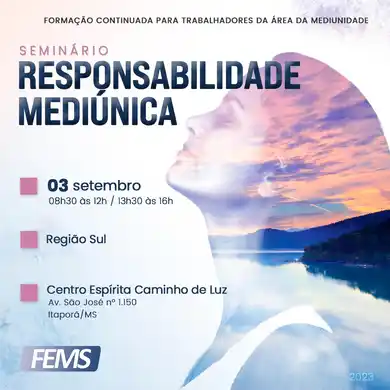 Responsabilidade Mediúnica | Região Sul