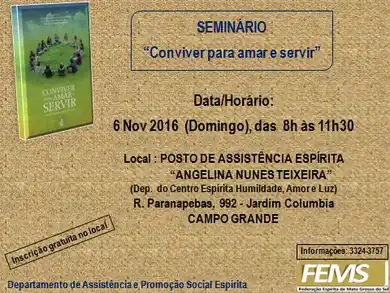 Seminário - Conviver para Amar e Servir