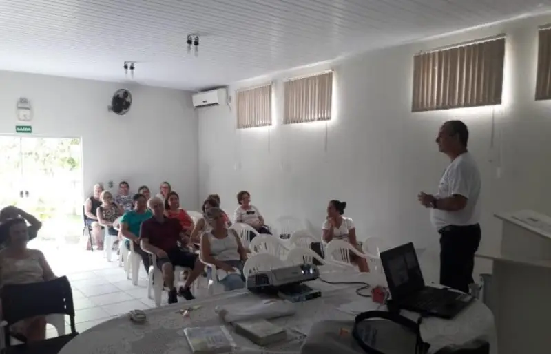 Seminário "Dimensões espirituais do Centro Espírita, em Coxim, no C. E. Operários do Amor
