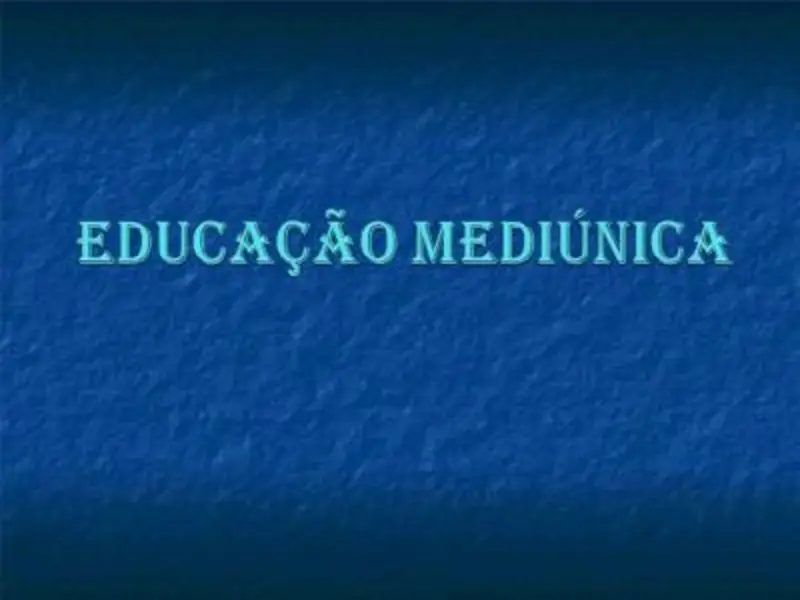 Seminário “Etapas da Reunião Mediúnica"