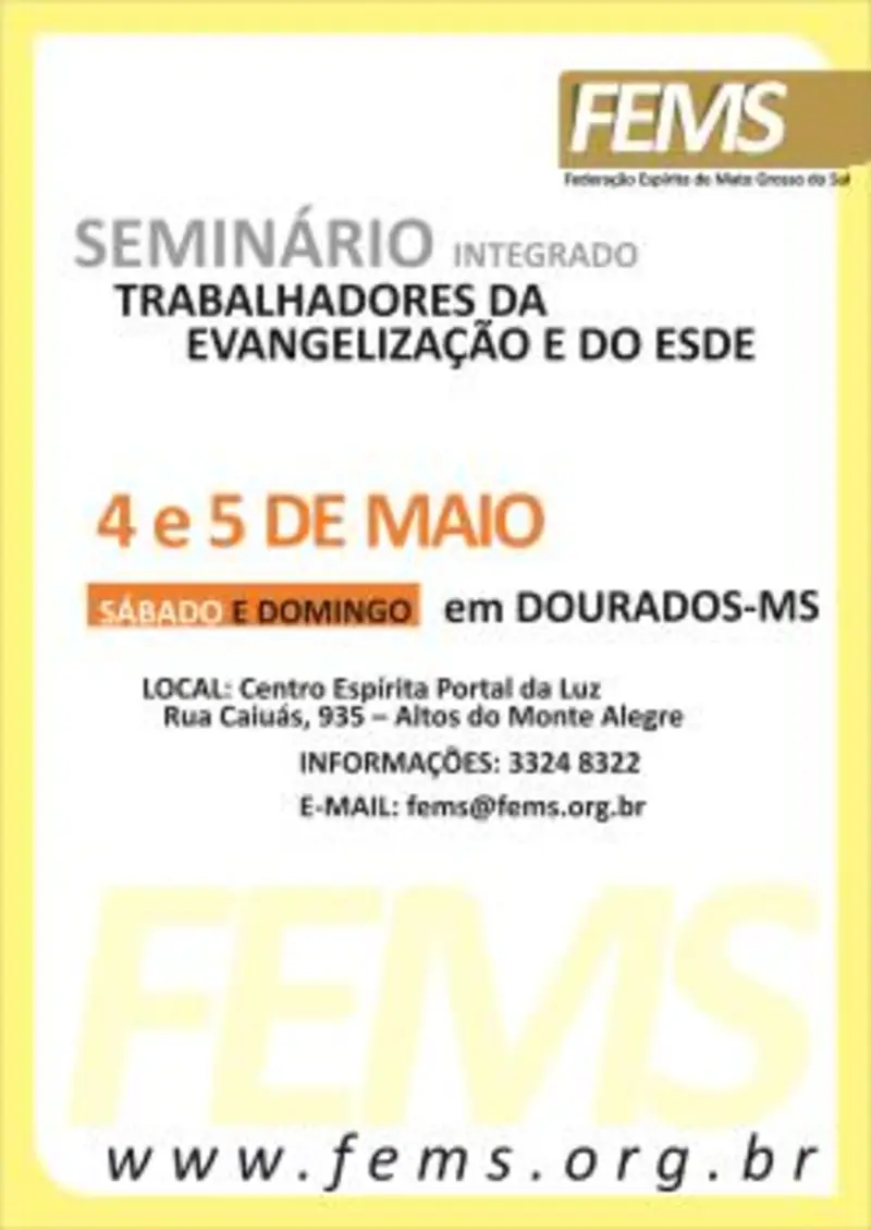 Seminário Integrado para Trabalhadores ESDE - DIJ