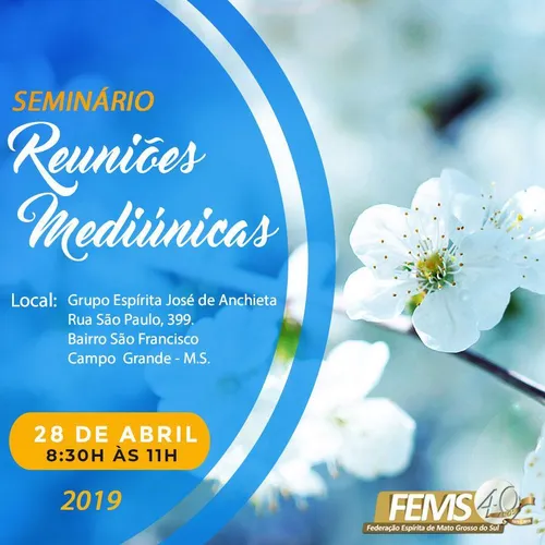 SEMINÁRIO "REUNIÕES MEDIÚNICAS"