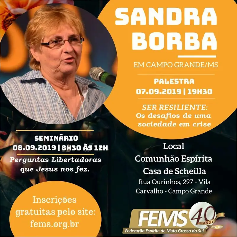 SER RESILIENTE: Os desafios de uma sociedade em crise - Sandra Borba