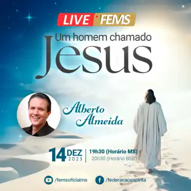 Um Homem chamado Jesus, Live FEMS de dezembro