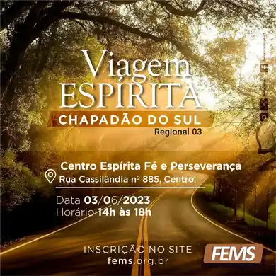 Viagem Espírita | Chapadão do Sul