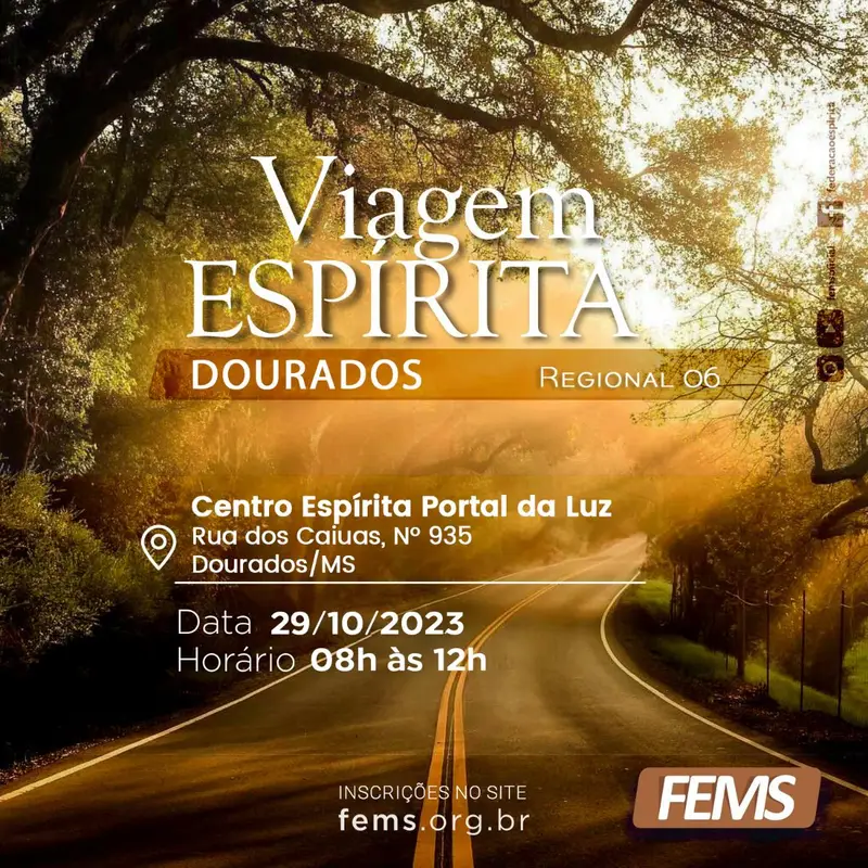 Viagem Espírita | Dourados