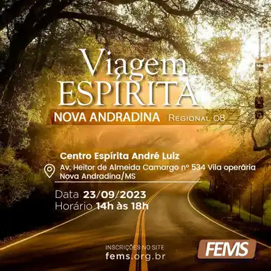 Viagem Espírita | Nova Andradina