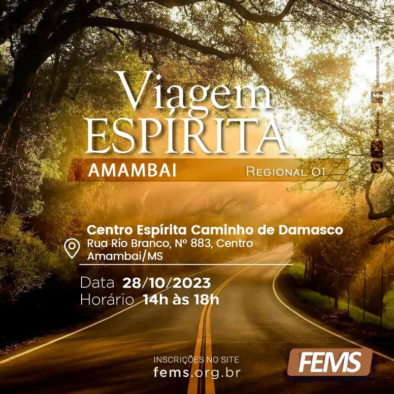 Viagem Espírita | Amambai