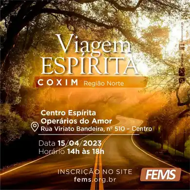 Viagem Espírita | Regional Norte - Coxim