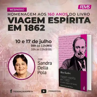 Viagem Espírita em 1862 - Sandra Della Pola