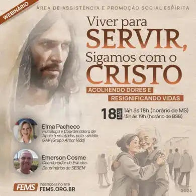 Viver para Servir, sigamos com o Cristo | Acolhendo dores e resignificando vidas