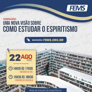 Webinário – Uma Nova Visão Sobre Como Estudar o Espiritismo